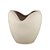 VASO DECORATIVO ATOMO III CREAM RUSTICO 24CM - Imagem 1