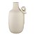 VASO GARRAFA LACO VOLUTA I CREAM RUSTICO 32CM - Imagem 1