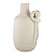 VASO GARRAFA LACO VOLUTA I CREAM RUSTICO 32CM - Imagem 3