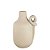 VASO GARRAFA LACO VOLUTA II BEGE RUSTICO 26,5CM - Imagem 1