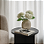 VASO DECORATIVO VOLUTA III BEGE RUSTICO 19CM - Imagem 2