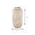 VASO DECORATIVO VOLUTA II BEGE RUSTICO 32CM - Imagem 3