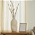 VASO DECORATIVO VOLUTA I BEGE RUSTICO 38,5CM - Imagem 2