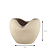 VASO DECORATIVO ATOMO III BEGE RUSTICO 24CM - Imagem 3