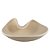 CENTRO DE MESA ORGANICO DECORATIVO BEGE RUSTICO 15,5X33CM - Imagem 1