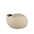 VASO DECORATIVO ESSENCIA III BEGE RUSTICO 14CM - Imagem 1