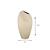 VASO DECORATIVO ESSENCIA II BEGE RUSTICO 35CM - Imagem 3