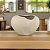VASO DECORATIVO LUMINA III BEGE RUSTICO 16,5X27CM - Imagem 2