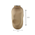 VASO DECORATIVO EM CERAMICA VOLUTA I MARROM RUSTICO 38,5CM - Imagem 3