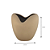 VASO DECORATIVO CERAMICA MARROM RUSTICO ATOMO III 24CM - Imagem 3