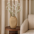 VASO DECORATIVO CERAMICA MARROM RUSTICO ATOMO II 34CM - Imagem 2