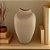 VASO DECORATIVO EM CERAMICA MARROM RUSTICO ATOMO I 41CM - Imagem 2