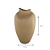 VASO DECORATIVO EM CERAMICA MARROM RUSTICO ATOMO I 41CM - Imagem 3