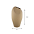 VASO DECORATIVO EM CERAMICA MARROM RUSTICO ESSENCIA II 35CM - Imagem 3