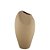 VASO DECORATIVO EM CERAMICA MARROM RUSTICO ESSENCIA II 35CM - Imagem 1