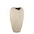 VASO DECORATIVO CERAMICA LUMINA II BEGE RUSTICO 34CM - Imagem 1