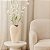 VASO DECORATIVO EM CERAMICA BEGE RUSTICO LUMINA I 42CM - Imagem 2