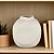 VASO DECORATIVO EM CERAMICA OFF WHITE VOLUTA III 19CM - Imagem 2