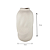 VASO DECORATIVO CERAMICA OFF WHITE VOLUTA II 32CM - Imagem 3