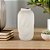 VASO EM CERAMICA DECORATIVO OFF WHITE VOLUTA I 38,5CM - Imagem 2