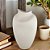 VASO DECORATIVO EM CERAMICA OFF WHITE ATOMO II 34CM - Imagem 2