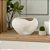 VASO DECORATIVO EM CERAMICA OFF WHITE LUMINA III 16,5CM - Imagem 2