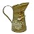 Vaso Jarro Decor de Metal Rústico Verde Le Jardinier 19,5cm - Imagem 1