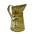 Vaso Jarro Decor de Metal Rústico Verde Le Jardinier 19,5cm - Imagem 3