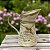 Vaso Jarro Decor de Metal Rústico Bege Le Jardinier 19,5cm - Imagem 2