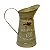 Vaso Jarro Decor de Metal Provençal Verde com Pássaro 31 cm - Imagem 3