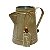 Vaso Jarro Decor de Metal Rustico Marrom Familia 22 cm - Imagem 3