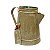 Vaso Jarro Decor de Metal Rustico Marrom Gratidao 22 cm - Imagem 4