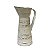 Vaso Jarro Decor Alto de Metal Vintage Bege 27,5 cm - Imagem 3