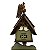 Pingente Decorativo de Madeira Casinha Verde Amor 39cm - Imagem 3