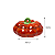 COMPOTEIRA ABOBORA GR CERAMICA TOMATO RELEVO LUIZ SALVADOR - Imagem 4