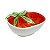 BOWL EM CERAMICA TOMATE  RELEVO LUIZ SALVADOR - Imagem 1