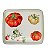 BANDEJA CERAMICA GD TOMATO ITALIANO LUIZ SALVADOR 22CM - Imagem 4