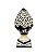 Escultura Pinha America Md Ceramica Luiz Salvador 22cm - Imagem 1