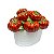 CESTO TOPIARIA CERAMICA TOMATE RELEVO LUIZ SALVADOR - Imagem 3