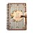 Caderneta G Caderno de oracao cada pagina 15,2X 21,8 - 80Fls Com Pauta Amanhã te conto um segredo - Imagem 1