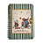 Caderneta G Caderno da infancia Mundo encantado 15,2X 21,8 - 80Fls Sem Pauta Amanhã te conto um segredo - Imagem 1