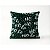 Almofada HoHoHo Tricot 50x50 Verde/Branco - Imagem 1