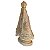 ESCULTURA NOSSA SRA APARECIDA COM RENDA TRABALHADA DE CAFE 28CM - Imagem 2