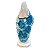 ESCULTURA NOSSA SRA DAS GRAÇAS COM RENDA AZUL CLARO 43CM - Imagem 3
