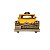 ESCULTURA TAXI MINIATURA AMARELO VINTAGE RETRO EM METAL - Imagem 3