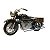 ESCULTURA MOTO MINIATURA SIDECAR EM METAL 18X37X23CM - Imagem 3