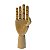 ESCULTURA SUP. BIJOTERIA MADEIRA MAO ARTICULADA 29CM - Imagem 1