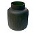 VASO VIDRO VERDE FOSCO DECORATIVO 24X12CM - Imagem 2