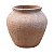 VASO DECORATIVO EM CERAMICA RUSTICA TERRACOTA 21CM - Imagem 1