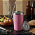 Copo Termico Inox de Cerveja Cafe Agua Pink 220ml - Imagem 3